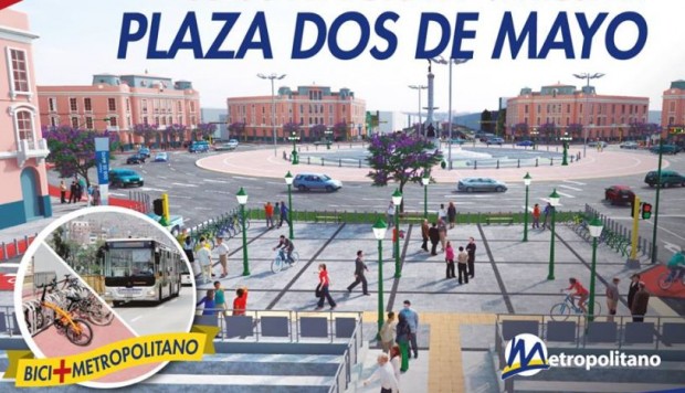 Ampliación Plaza 2 de Mayo - Metropolitano